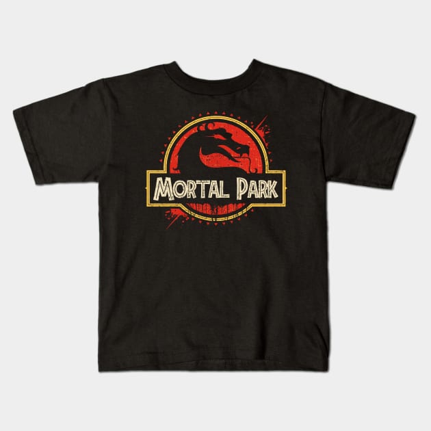 Mortal Park Kids T-Shirt by StudioM6